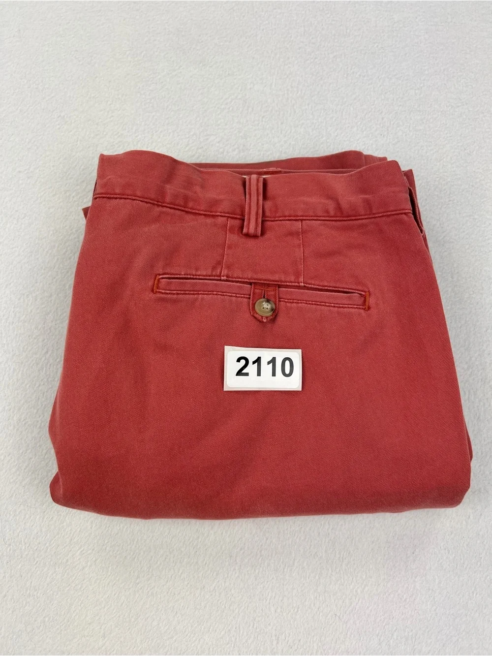 Polo Ralph Lauren Men Stretch Straight Fit Twill Chino Pants Nantucket Red 40x30